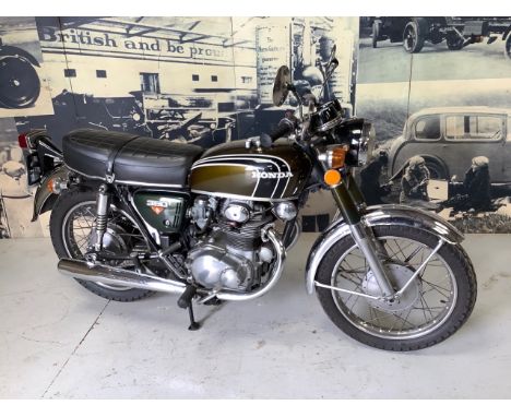 1973 Honda CB350EReg. no. WBX 643MFrame no. CB350 - 4114712Engine no. CB350E - 4173658In 1968 Honda released the new CB350K t