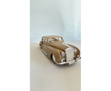 Vintage Rolls-Royce Silver Cloud battery-operated toy car with box