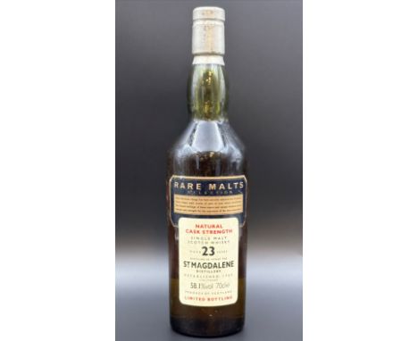 1 Flasche St. Magdalene Single Malt. Scotch Whisky. Rare Malts Selection. 23 years old.Destilliert im Jahr 1970 in der St. Ma