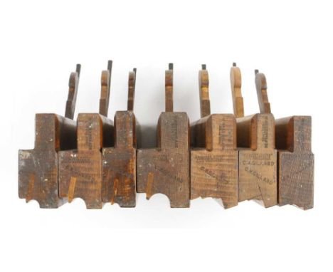 Four beads and 3 sash planes all by GREENSLADE G+
