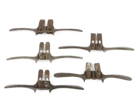 Five sash routers by PRESTON some light rust G