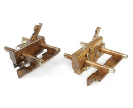 A plough plane by MADDOX and a sash fillester with quadruple boxing by MALLOCH G