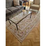 Aubusson Patterned Rug 300 x 230cm ( Loc RM. 422)