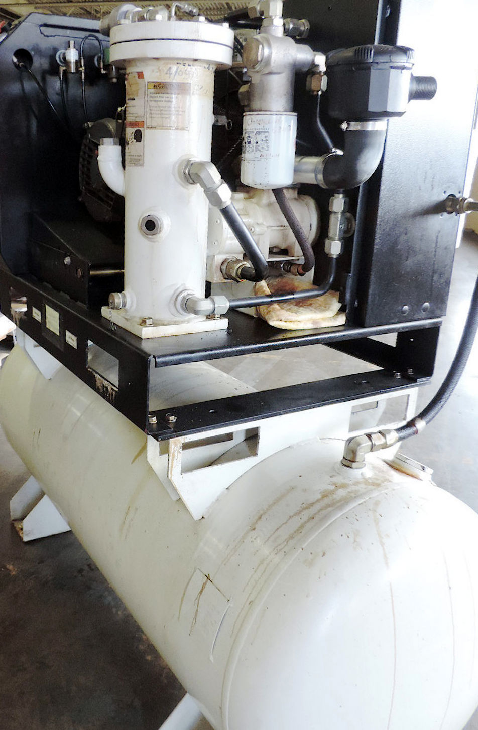 Ingersoll Rand Mdl. SSREP10 Horizontal Air Compressor, 10Hp, 37 CFM