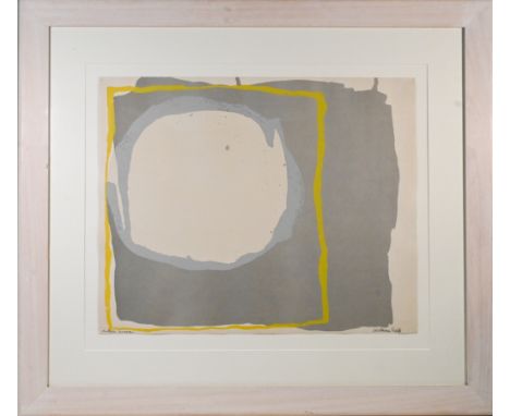 William Scott RA (1913-1989) 'Iona' (from the Scottish Islands series)Lithograph on cream wove paper. 1961. Signed in pencil.