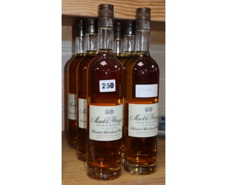 Six bottles Muckle Flugga blended Scotch whisky