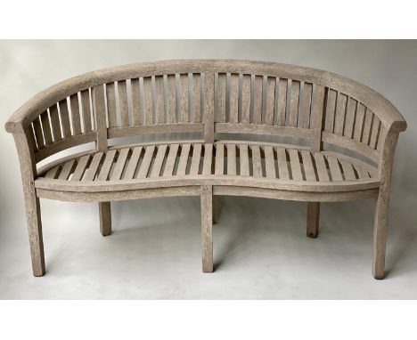 BANANA BENCH, matching previous lot. 