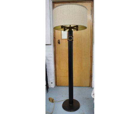 PIETER ADAM BRONX FLOOR LAMP, with shade, 157cm H. 