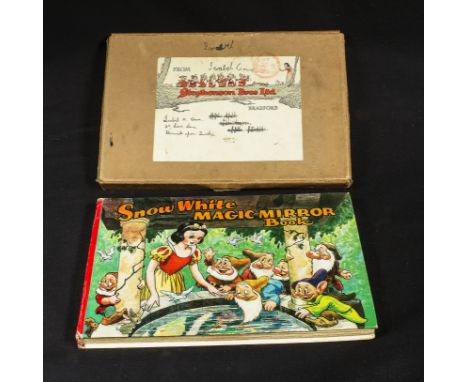 An edition of Snow White Magic Mirror Book, original post box and 3D spectacles