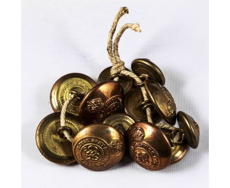 Set of George VI Royal Army Service Corps buttons