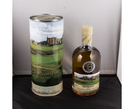 A bottle of Bruichladdich Links Old Course St Andrews single malt Scotch whisky, 700ml. 46% proof