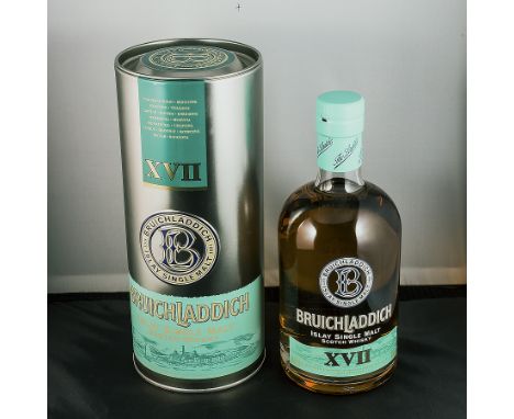 A bottle of Bruichladdich XVII single malt Scotch whisky, 700ml. 46% proof