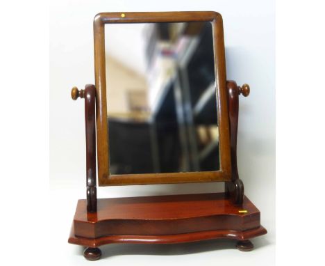 Mahogany swing frame mirror. No condition reports for this sale