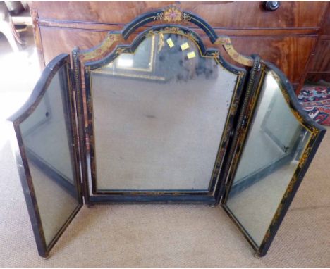 1930's triple dressing table mirror. No condition reports for this sale