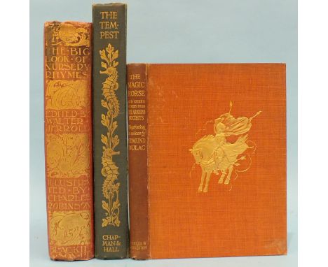 Dulac (Edmund, Illustrator), The Magic Horse by Lawrence Housman, col plts, tissue gds, pic cl gt, 8vo, 1911; Robinson (Charl