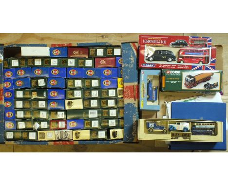 Corgi, 31701 Eddie Stobart Foden 8-wheel truck and van, boxed and 70 other boxed diecasts, mainly Lledo "Days Gone" issues, w