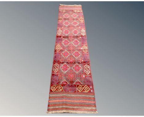 A Meshwani runner, 260cm by 63cm