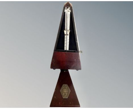 A Maelzel metronome.