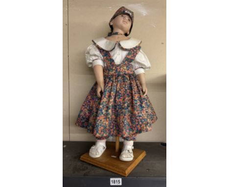 A porcelain collectors Doll