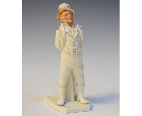 19th Century Royal Worcester porcelain figure - Irishman No.835   Condition: 