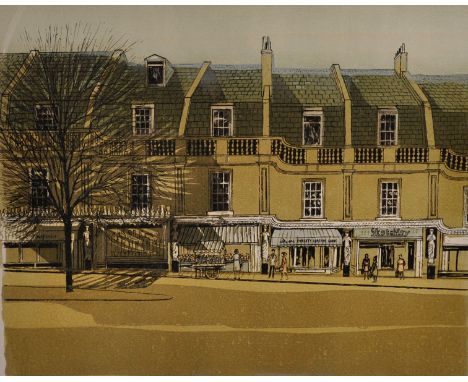 Robert Tavener (1920-2004) British. "Cheltenham, Montpellier Walk", Lithograph, Signed, Inscribed and Numbered 16/30 in Penci