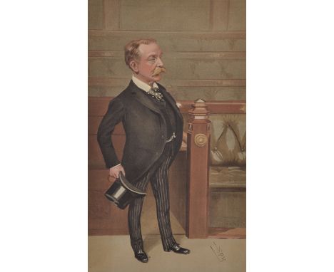 Leslie Matthew Ward 'Spy' (1851-1922) British. "An Encyclopaedia", Lithograph, 12.25" x 7.25", and three others by the same h