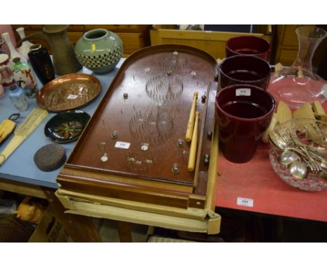 A Corinthian Bagatelle board