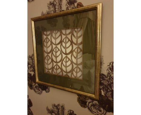 Chariklia Zarris (USA B 1973) Digital Print On Paper Titled Classical Leaves III Framed 55 x 60cm (Room 740)