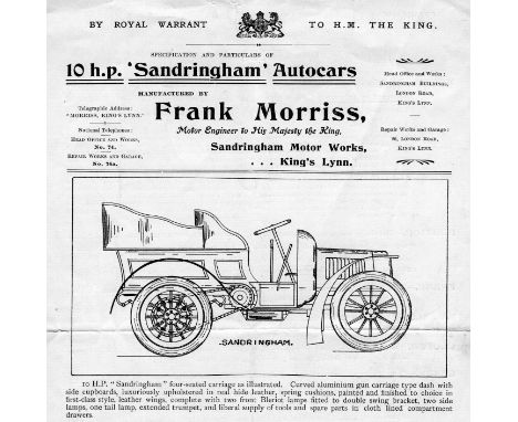 Handbills & Broadsheets. A good selection of late Victorian and early 20th century, illustrated promotional documents,  to in