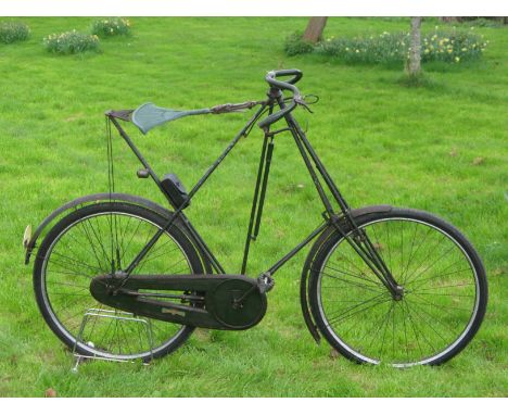*Dursley Pedersen 'Size 6' Gentleman's Bicycle. Dating circa 1912, the measurement of the frame indicates a size 6,  but the 