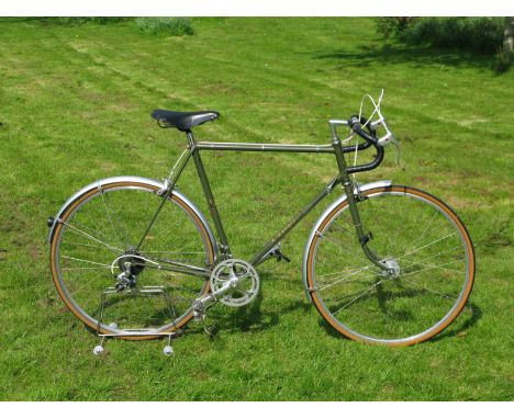 *Ephgrave Lightweights Ltd. 'No 1' Bicycle. A nicely-presented bicycle,  having a dark green-enamelled 23-inch frame numbered
