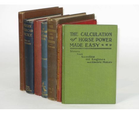 Motoring Handbooks and Manuals. Another good selection,   comprising large 8vo hardback volumes in good condition, as follows