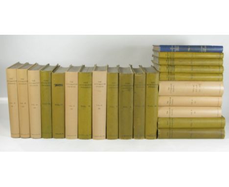 The Automotor Journal. A complete run of 22 hardbound quarto volumes of this monthly magazine, commencing with Volume 1 No.1,