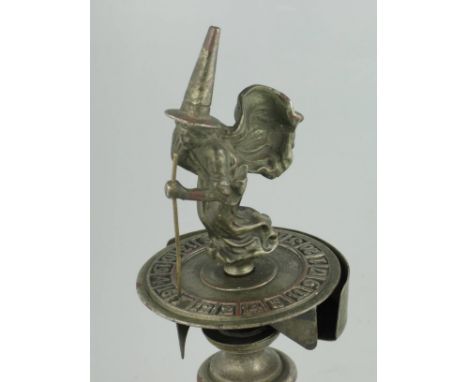 *Sorcerer Mascot. An award-winning original mascot,  comprising a sorceress with a vertical stick and a roulette wheel below,