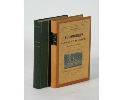 Le Tourisme en Automobile, by Leon Auscher, avec une preface de M. L. Baudry de Saunier, 1st ed, Paris, 1904.  A large 8vo ha