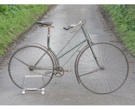 *Quadrant 'No 17' Dwarf Safety Roadster. A circa 1889 sold-tyred bicycle in basically complete and sound order.  It features 