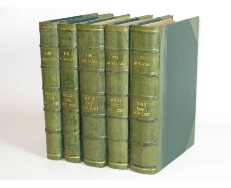 The Autocar, Volumes I to III, 1896 to 1898. The issues from Volume 1 No. 1, November 2nd, 1895 to Volume III No. 166, Decemb