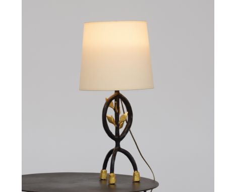 ELISABETH GAROUSTE (1949) &amp; MATTIA BONETTI (1952)Lampe de table FeuillesCréation en 1990Edition En attendant les Barbares