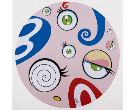 Takashi Murakami (b.1962)We Are the Jocular Clan #7Offset lithograph printed in colours, 2018, signed in black ballpoint pen,