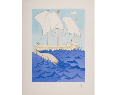δ Salvador Dalí (1904-1989)From Twelve Tribes of Israel (Field 72-6; Michler &amp; Lopsinger 618-629)Twelve engravings with d
