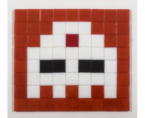 ** Invader (b.1969)Invasion Kit #8 (Third Eye)Ceramic tile multiple, 2008, numbered from the edition of 150 on the justificat