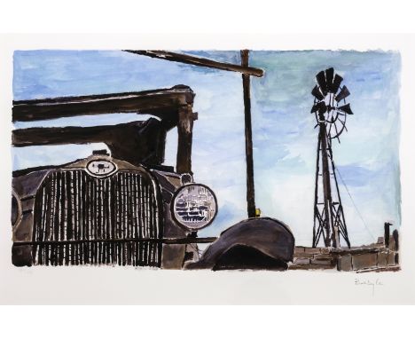 Bob Dylan (b.1941)Wilton Iowa Farmyard, from The Beaten Path seriesGiclée in colours, 2016, signed in pencil, numbered from t