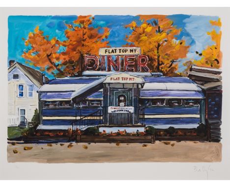 Bob Dylan (b.1941)Flat Top Mt. Diner, Tennessee, from The Beaten Path seriesGiclée in colours, 2017, signed in pencil, number