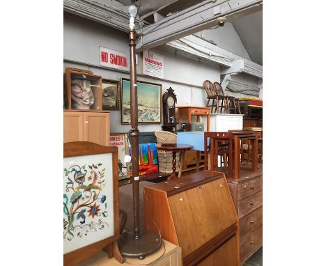 A standard lamp 
