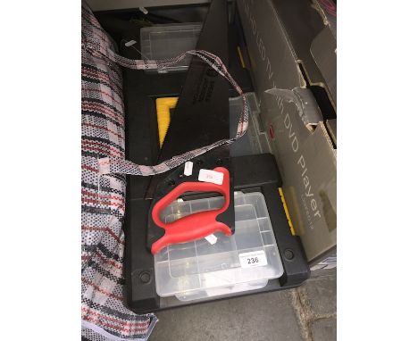 A toolbox with quantity of tools 