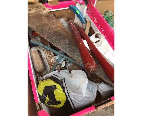 A box of misc tools 