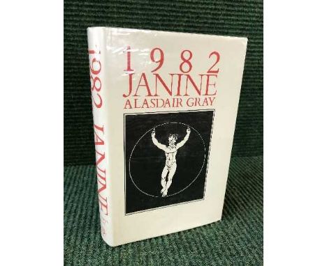 Alasdair Gray : 1982 Janine, First Edition, Jonathan Cape.