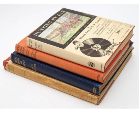 EDWARDS, Lionel - Famous Foxhunters : illustrated, org. cloth in d/w, 4to, 1932. With 3 others on hunting.
(4)
