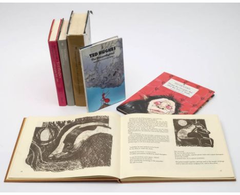 HUGHES, Ted - Ffangs the Vampire Bat and the Kiss of Truth : illust, cloth in d/w, 4to, Faber & Faber, 1986. With five other 