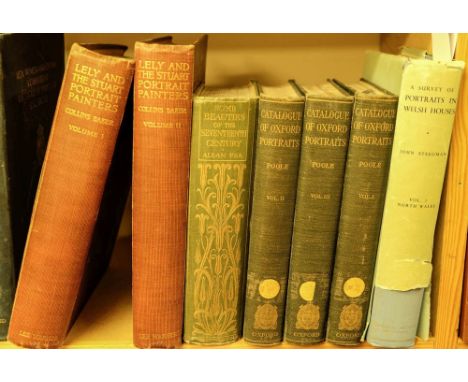 STEEGMAN, John - A Survey of Portraits in Welsh Houses : Vol 1, illust, cloth in d/w, 4to, 1957. With six others relating to 